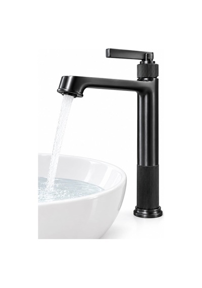 Valtemo Retro Çanak Lavabo Bataryası Art Gray Antrasit
