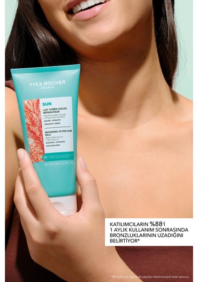 Yves Rocher Güneş Sonrası Vücut Losyonu - 3ü 1 Arada / Sun Double Defense - Boğa Dikeni 200ml