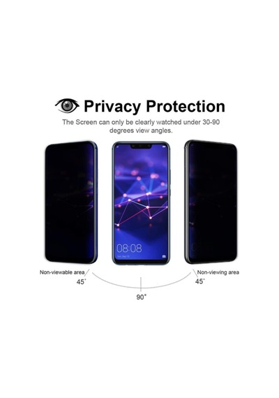 Huawei Mate 20 Lite Görünmez Hayalet Full Kaplayan Ekran Koruyucu Cam