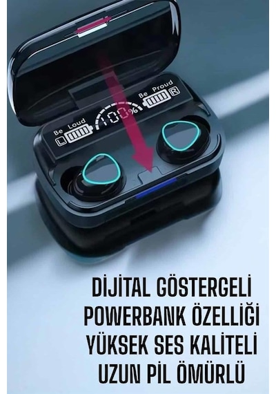 Bağlantılı Uzun Pil Ömürlü Bluetooth Kulaklık