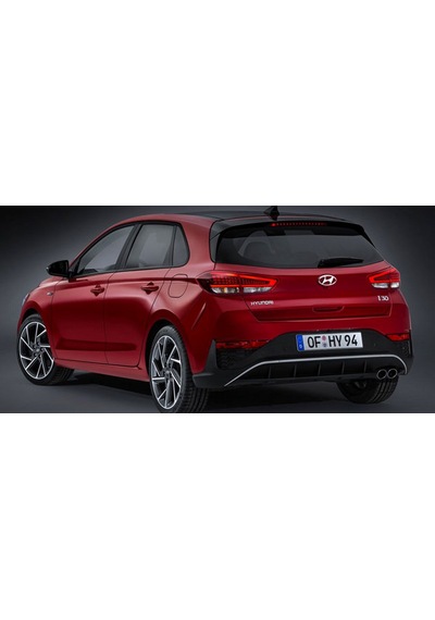 Hyundai İ30 Bagaj Krom Abs 3M 3D Yazı Logo Amblem