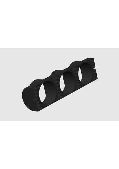 E30 3 Göstergeli Merkezi Havalandırma 52 Mm Göstergelere Uyumlu