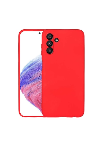 Zore Samsung Galaxy Uyumlu A04s Kılıf Omsy Mara Lansman Kapak - Kırmızı