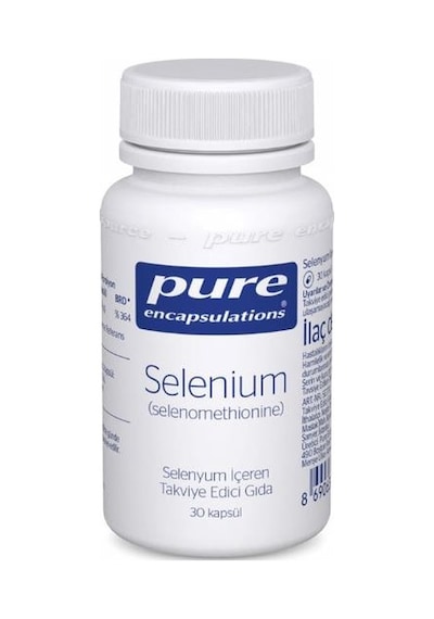 Pure Encapsulations Selenium (Selenomethionine) 30 Kapsül