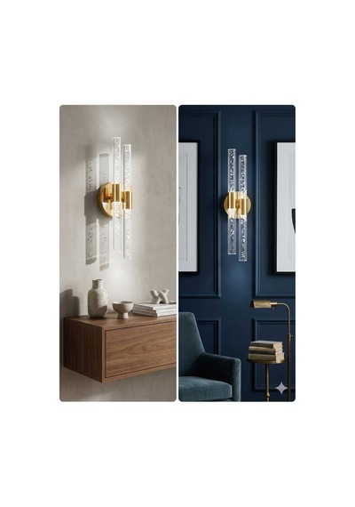 Bubbleflux Dubble Medium 40 Cm Modern Tasarım Led Aplik - Duvar Lambası - Gold - Elektrikli - Beyaz Led Gold - Elektrikli