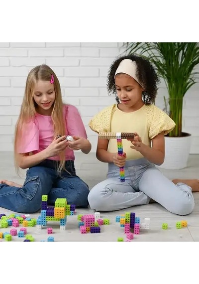 Meli Cube Pink 200 Parça Blok Seti 50812