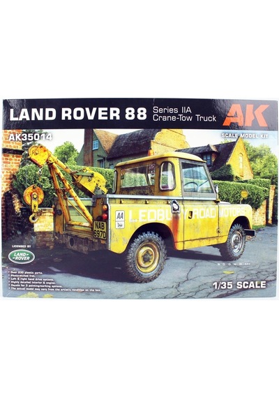 Ak Interactive 35014 1/35 Ölçek, Land Rover 88 Series Iıa Vinçli Çekici , Askeri Araç Plastik Model Kiti
