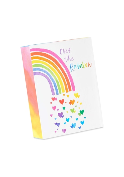 Papyrus Lgbtqıa+teşekkür Kartları, Gurur Ve Her Durum İçin Zarflı, Gökkuşağı Ve Kalpler 20 Sayı