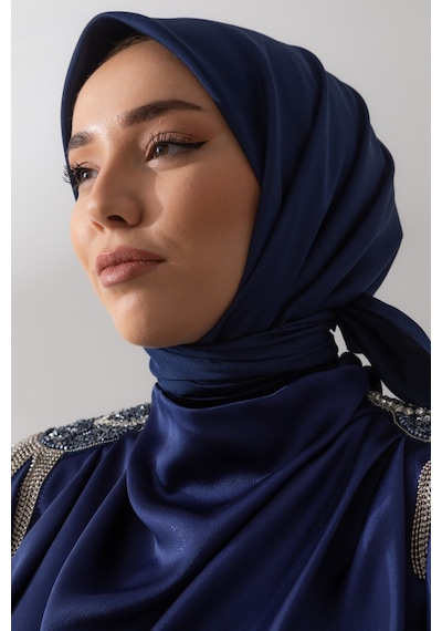 Silk Home Twill Eşarp 11343-73 Lacivert