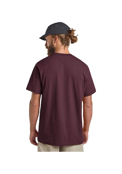 Jack Wolfskin Jack Wolfskın Brand T M Erkek Wood Amaranth T-shırt A64116-t0370 Bordo Jack Wolfskin Jack Wolfskın Brand T M Erkek Wood Amaranth T-shırt A64116-t0370 Bordo