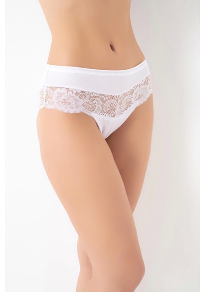 G-Box Cotton Bikini Kadın 932 Beyaz