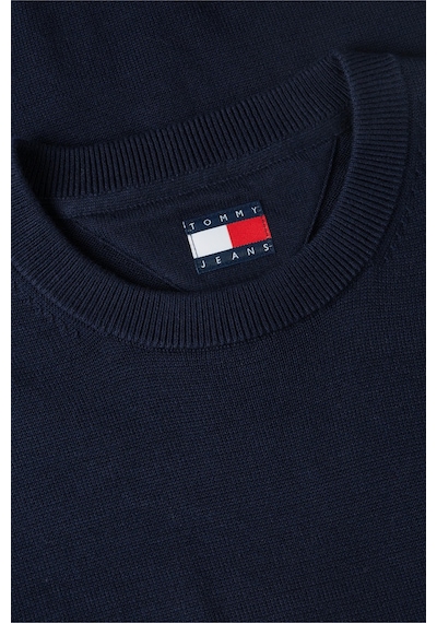 Tommy Hilfiger Tjm Slım Ess Lıght Sweater Ext Erkek Mavi Kazak - Dm0dm22853 Tommy Hilfiger Tjm Slım Ess Lıght Sweater Ext Erkek Mavi Kazak - Dm0dm22853