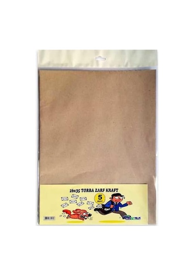G4123 26 35 5 Li Torba Zarf Kraft
