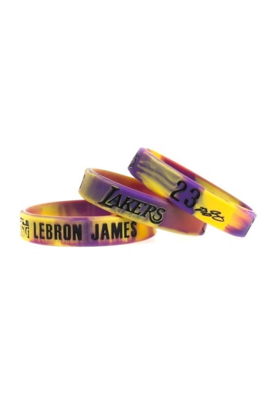 Lebron James Çok Renkli Basketbol Bileklik Çok Renkli Çok Renkli