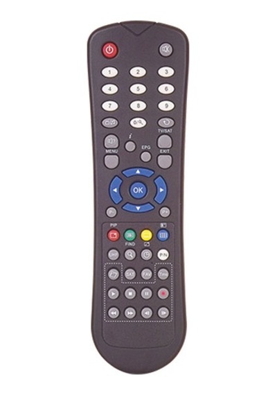 Mersat - Yumatu Hd Pvr'li Uydu Alıcı Kumandası