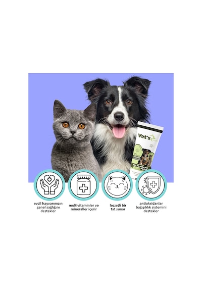 Vets Health Multivitamin Paste Vitamin Desteği Pasta 100 G