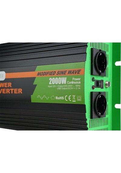 Ns2000-12 Apex 2000w Modifiye Sinüs İnverter 12v