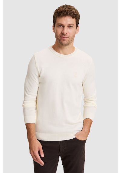 U.S. Polo Assn. Erkek Beyaz Basic Kazak 50333566-vr265 Fıldısı