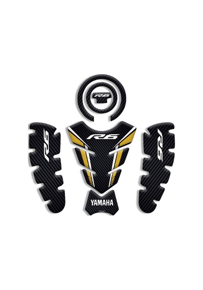 Motosıklet Kaplama Yamaha R1 Tank Pad Set 08