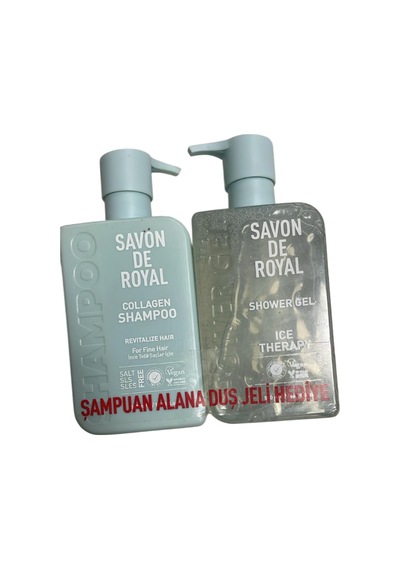 Savon De Royal Şampuan Duş Jeli Hediyeli İnce Telli Saçlar İçin İnce Telli