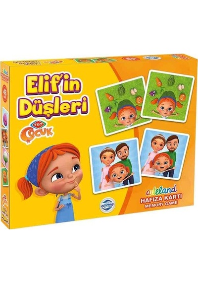 Adeland Trt Elif'In Düşleri Hafıza Oyunu