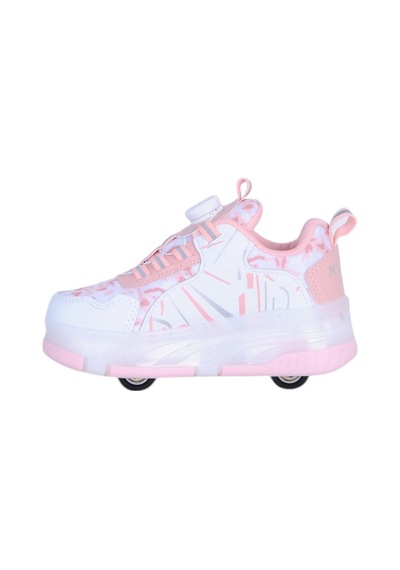 Ndrops 034 Pudra Patenli Kız Çocuk Spor Ayakkabı