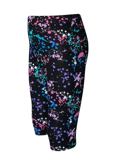 Lovetti Siyah Kız Çocuk Spray Colors Desen Kapri 1431S001 Siyah