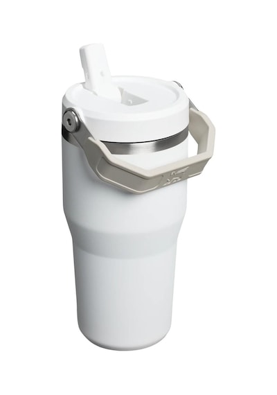 Stanley Iceflow Flip Straw Termos 0.6l Beyaz Çok Renkli