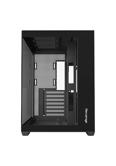 Revenge Supernova x7 ARGB Fanlı ATX Temperli Cam Panel Akvaryum Kumandalı Gaming Bilgisayar Kasası Siyah