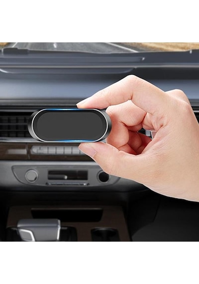 Zhltools Araç İçi 360 Derece Dönebilen Mıknatıslı Torpido Üstü Telefon Tutucu Siyah Siyah