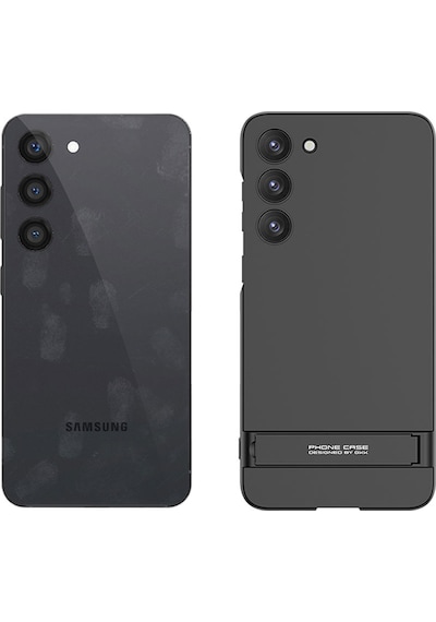 Samsung Galaxy Uyumlu S23 Kılıf Kamera Korumalı Standlı Ays Kapak