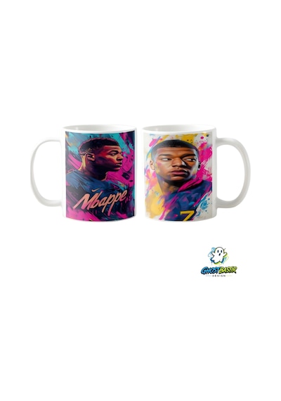 Mbappe Kupa Bardak Tek Adet K0306 Çok Renkli