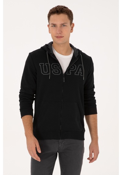 U.s. Polo Assn. Erkek Siyah Hırka Örme 50313719-vr046 Siyah