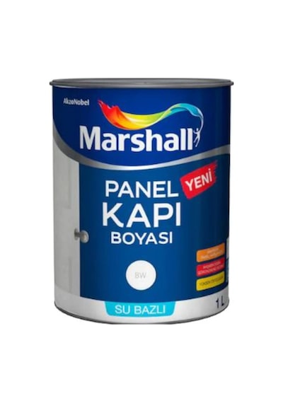 Marshall Su Bazlı Panel Kapı Boyası 2.5 L