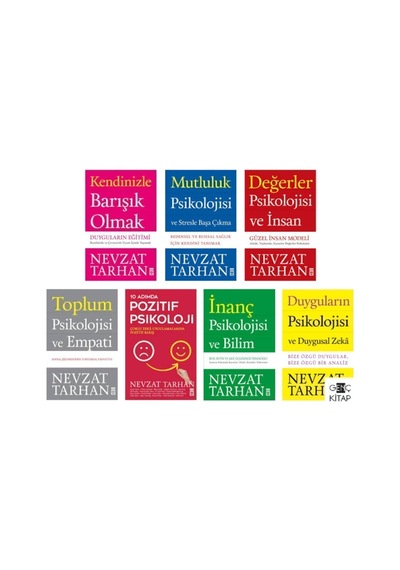 Nevzat Tarhan 7 Kitap Psikoloji Seti