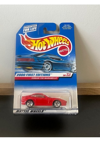 Hot Wheels Ferrari 550 Maranello Çok Renkli
