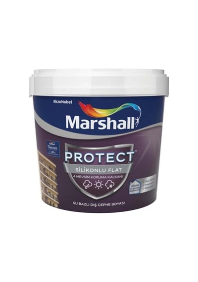 Tr Protect Silikonlu Flat Dış Cephe Boyası, K6 Renk, 7,5l 0.2 L