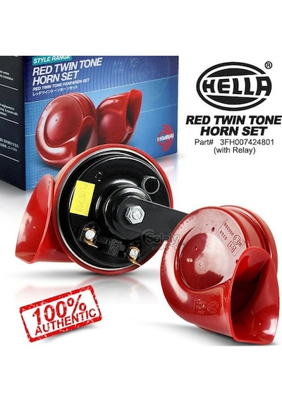 Hella 12V Dadat Korna Twın Tone Horn Set Styla Range