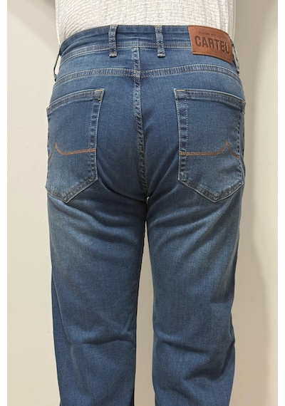 Hacker Denim Dmctekstil Erkek 1023 Lacivert Yüksek Bel Rahat Kesim Boru Paça Jean Pantolon Hacker Denim Dmctekstil Erkek 1023 Lacivert Yüksek Bel Rahat Kesim Boru Paça Jean Pantolon