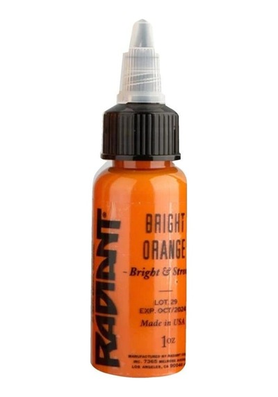 Bright Orange - Radiant Tattoo Dövme Boyası - 1oz/30ml