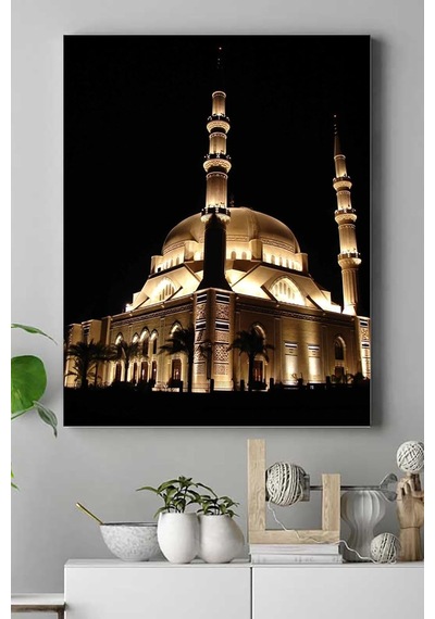 Pster15460 Camii Kutsal Mekan Kanvas Tablo 2 21 X 30 7/8 Yaş