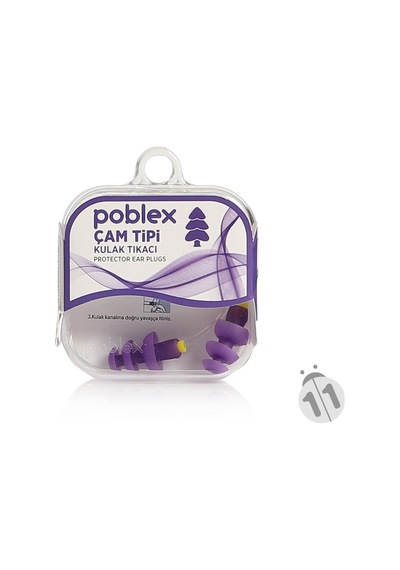 Poblex Çam Tipi Kulak Tıkacı L Beden