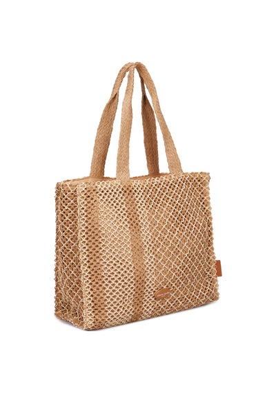 Pierre Cardin Kadın Hasır Omuz Çantası 05pc25y1501 Naturel