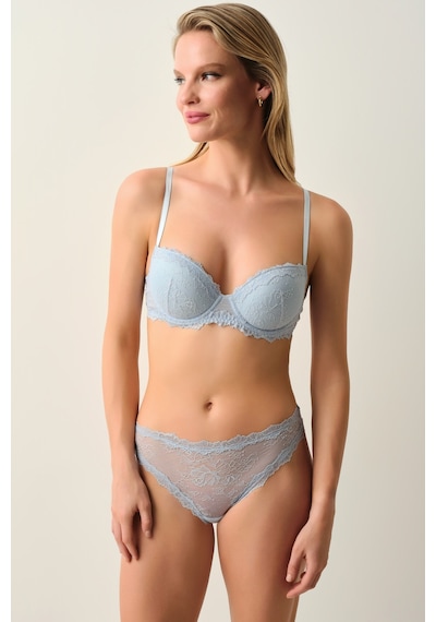 Suwen Cosmopolitan Brazilian String Külot St4453602b015 Mavi