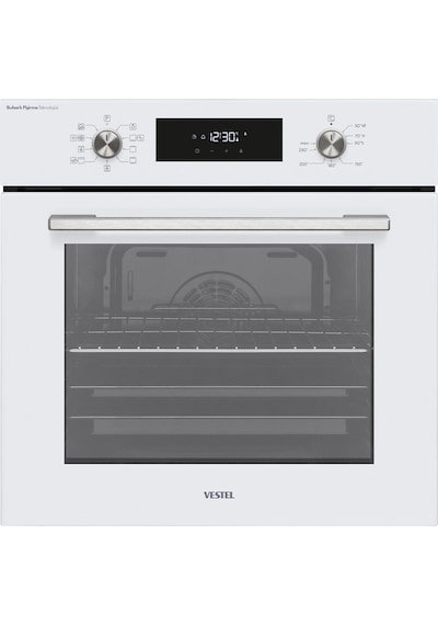 Vestel AF-7841 B - AO-65104 B-DG-T - AD-63330 B Eğik Beyaz Dijital Lezzet Set