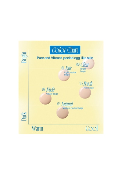 Egg Fıt Cushıon Cover Clear 00 010 Pure Beige