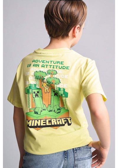 Defacto Minecraft New Regular Fıt Bisiklet Yaka Kısa Kollu Tişört Erkek Çocuk H8261a826hsyl114 Sarı-yl114 Defacto Minecraft New Regular Fıt Bisiklet Yaka Kısa Kollu Tişört Erkek Çocuk H8261a826hsyl114 Sarı-yl114