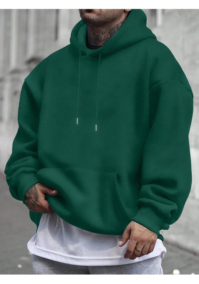 Uyguntarz Unisex Brooklyn Bridge Baskılı Oversize Sweatshirt Yeşil