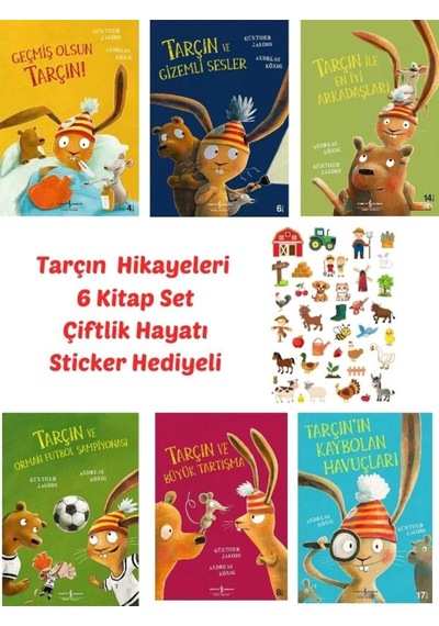Sticker Hediyeli - İş Kültür Yayınları Doğanın Eşsiz Hikayeleri 9 Kitap Set- Meşe Palamudu, Kuş...