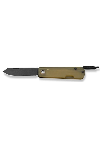 Civivi Slippy Sendy Milled Bead Blasted Yellow Ultem Handle Black Stonewashed Nitro-v Blade Kamp Çakı Sarı